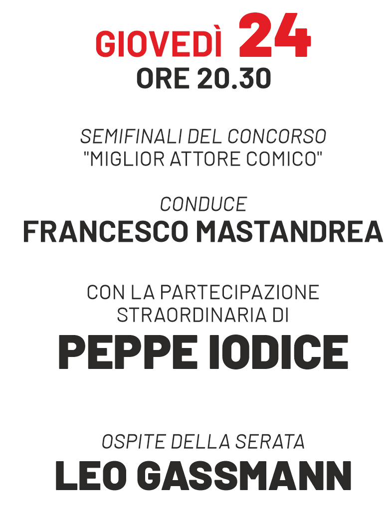 Programma Serata 1